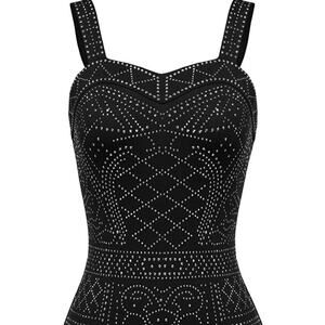 NWT Little black strappy dress Plus Size XXL Holiday Party Whimsigoth Goth Y2k